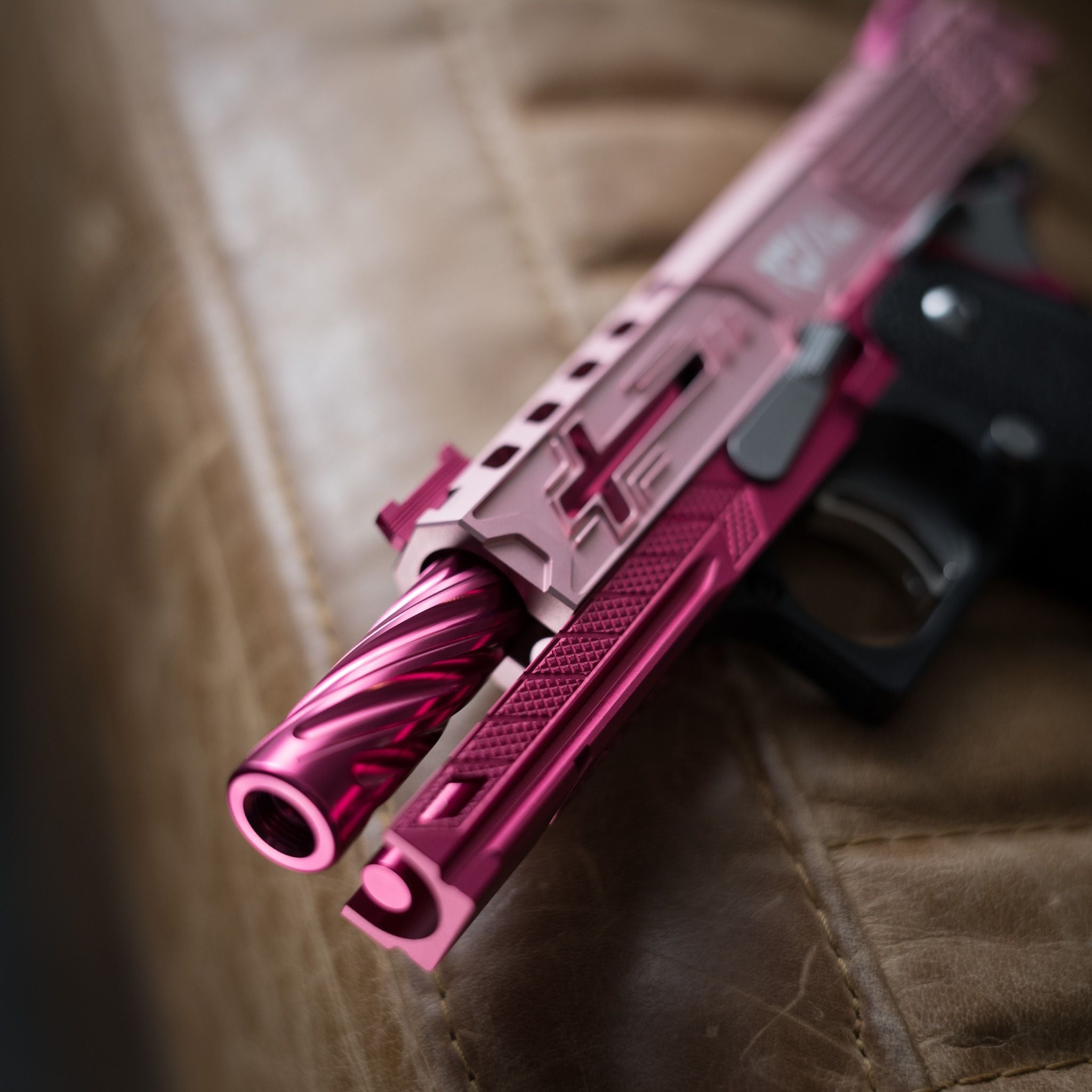 Bang Bang Custom Dr. Black Royal Aluminum Slide Hi-Capa 4.3 GBBP