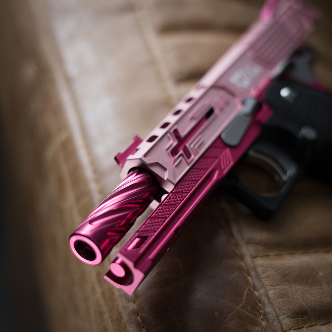 Bang Bang Custom Dr. Black Royal Aluminum Slide Hi - Capa 4.3 GBBP (MHR MIZUTSUNE Style) - Bang Bang Airsoft