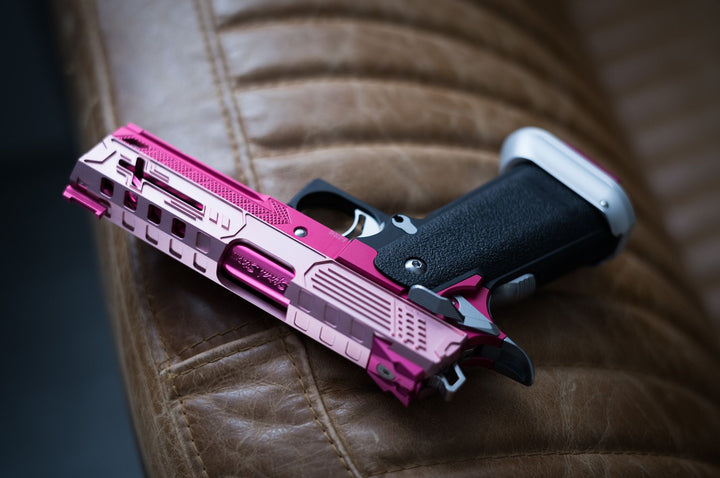 Bang Bang Custom Dr. Black Royal Aluminum Slide Hi - Capa 4.3 GBBP (MHR MIZUTSUNE Style) - Bang Bang Airsoft