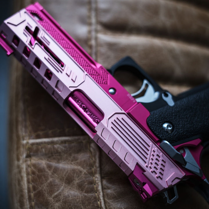 Bang Bang Custom Dr. Black Royal Aluminum Slide Hi - Capa 4.3 GBBP (MHR MIZUTSUNE Style) - Bang Bang Airsoft