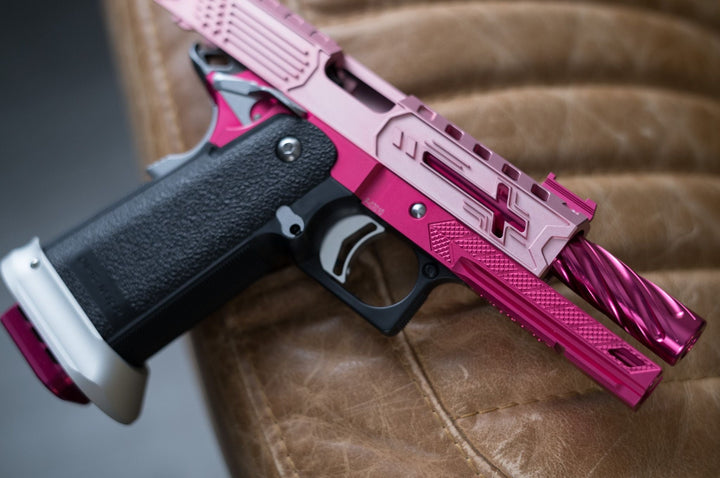 Bang Bang Custom Dr. Black Royal Aluminum Slide Hi - Capa 4.3 GBBP (MHR MIZUTSUNE Style) - Bang Bang Airsoft