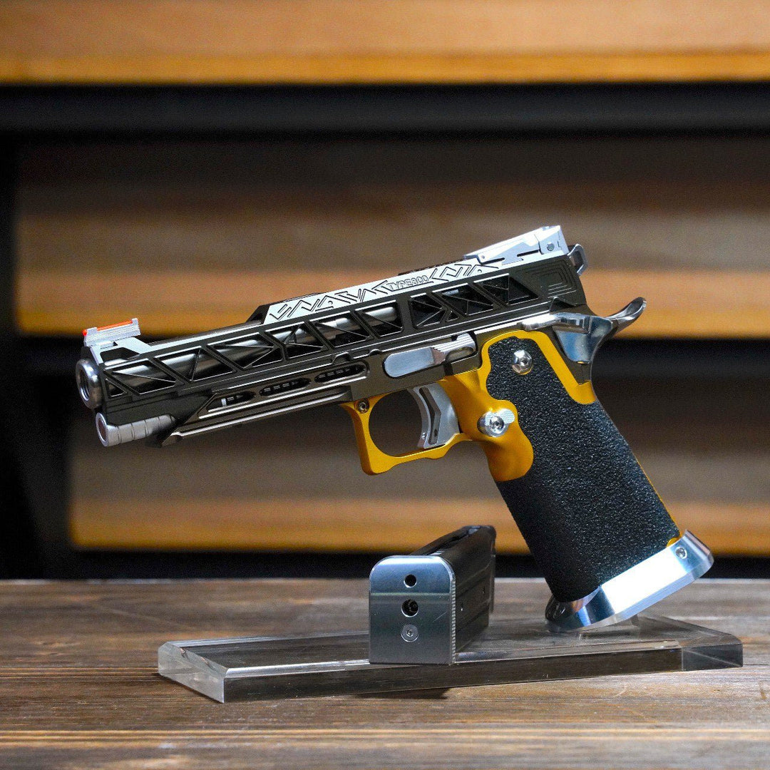 Bang Bang Custom Dr. Black Type 800 Style Hi - Capa 5.1 GBBP (TM Base) - Tan - Bang Bang Airsoft
