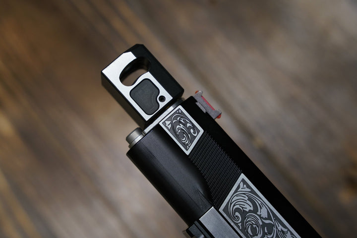 Bang Bang Custom Engrave Comp Complete Build GBB Pistol - Bang Bang Airsoft