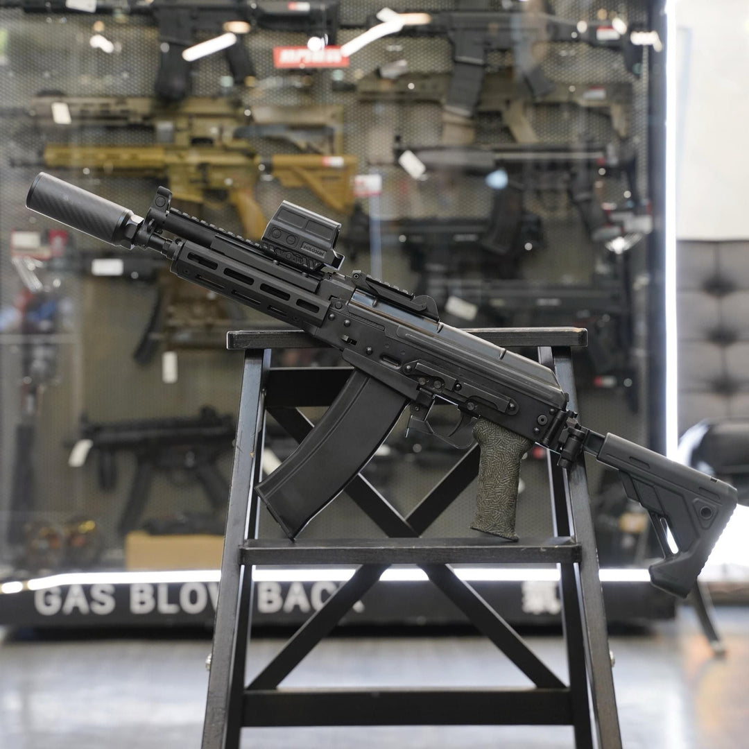 Bang Bang Custom GHK AKS74U 10.2" SBR Tactical GBBR (BY HEPHAESTUS) - Bang Bang Airsoft