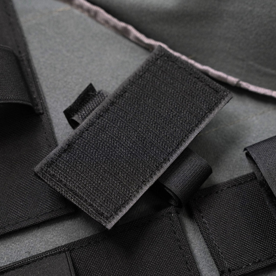 Bang Bang Custom Velcro Backed Elastic Tie - down (4pcs Pack) - Bang Bang Airsoft