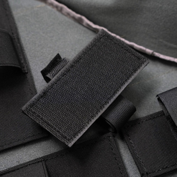 Bang Bang Custom Velcro Backed Elastic Tie - down (4pcs Pack) - Bang Bang Airsoft
