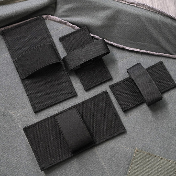 Bang Bang Custom Velcro Backed Elastic Tie - down (4pcs Pack) - Bang Bang Airsoft