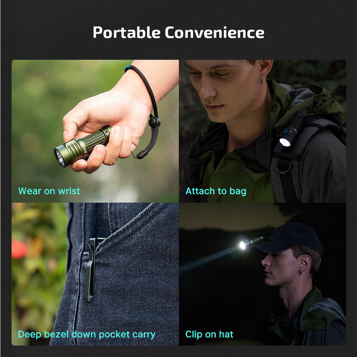 Olight Baton Turbo Compact EDC Flashlight