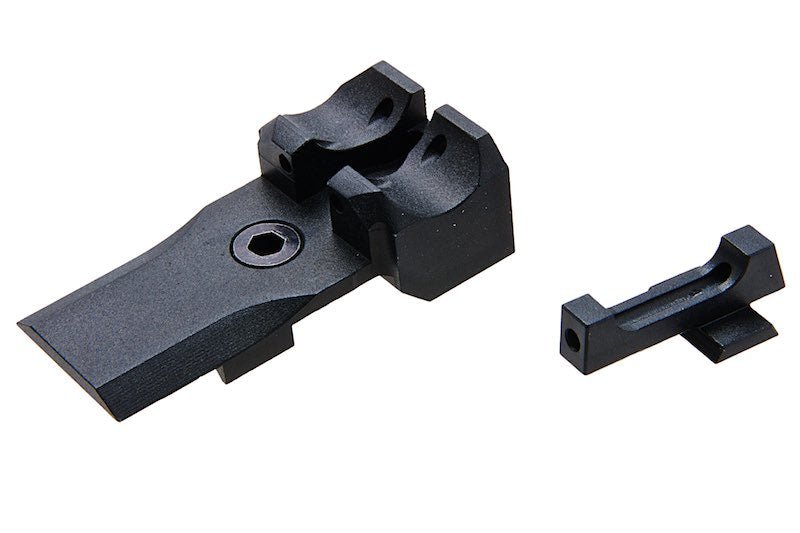 BBT Tokyo Marui Hi Capa 5.1 GBB Fiber Sight Set (Aluminum) - Bang Bang Airsoft