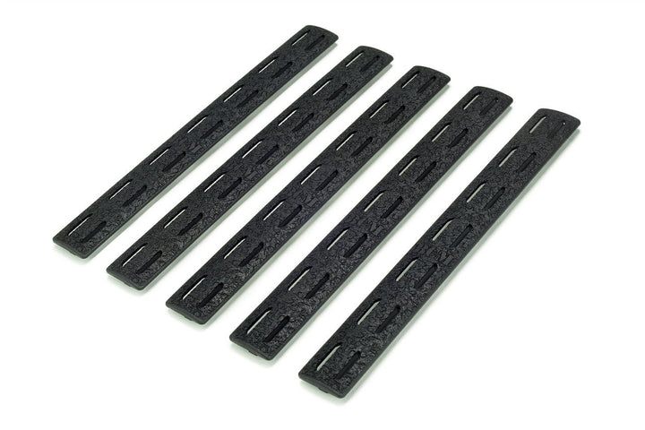 BCM MCMR 5.5" Rail Cover Kit Black (5 Pack) - Bang Bang Airsoft