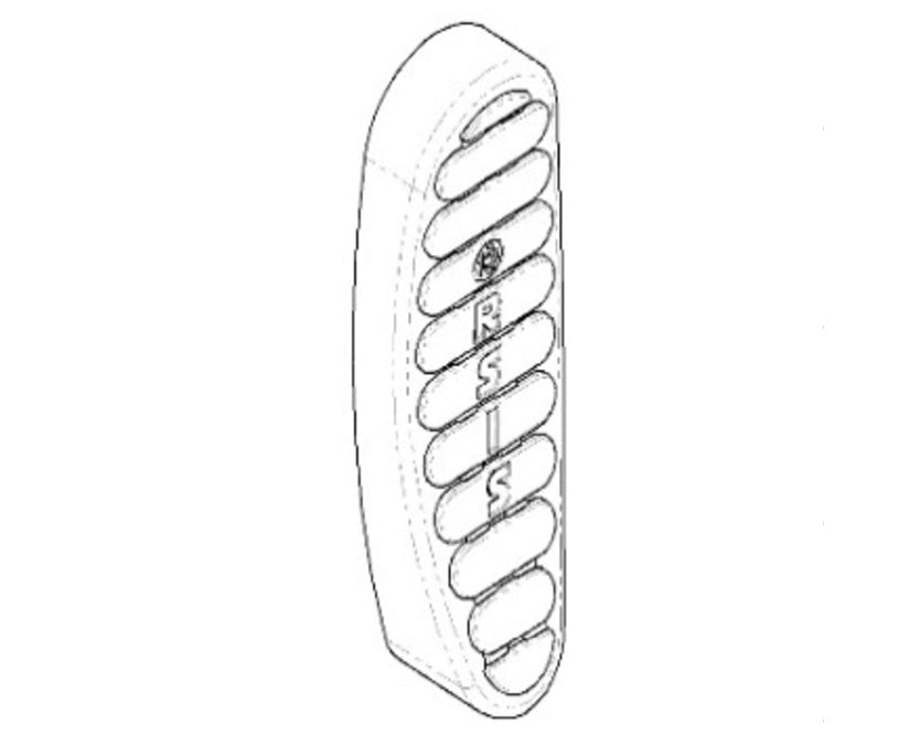 Bear Paw Production Rubber Butt Pad for T - 5000 M / T - 5000 M Tactical Sniper Rifle - Bang Bang Airsoft