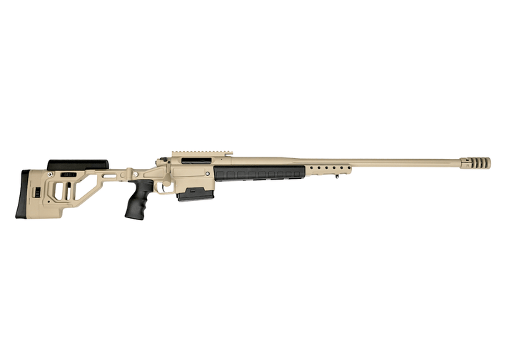 Bear Paw Production T - 5000 M Spring Powered Sniper Rifle - Cerakote Tan Edition - Bang Bang Airsoft
