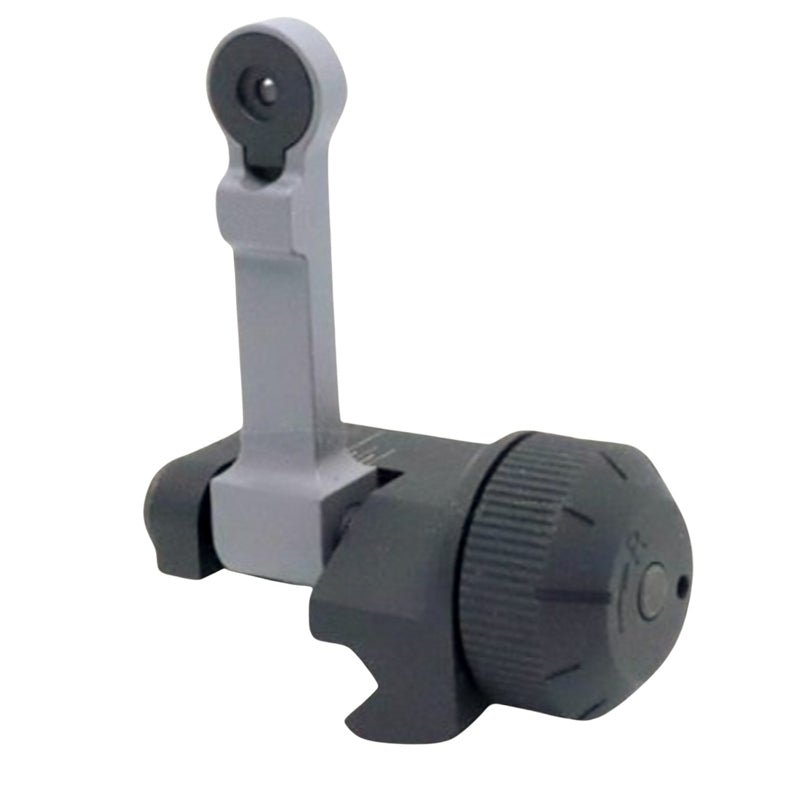 BJ TAC KAC 300 Style Folding Sight Set (Stainless Steel, Black) - Bang Bang Airsoft