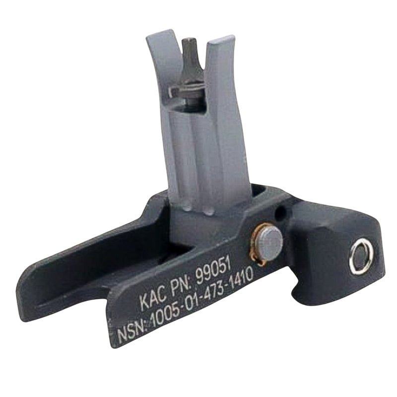 BJ TAC KAC 300 Style Folding Sight Set (Stainless Steel, Black) - Bang Bang Airsoft