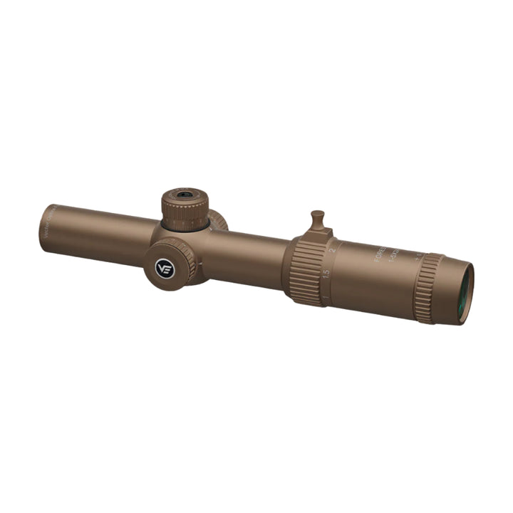 Vector Optics GenII Forester 1-5x24 RifleScope - Coyote Brown