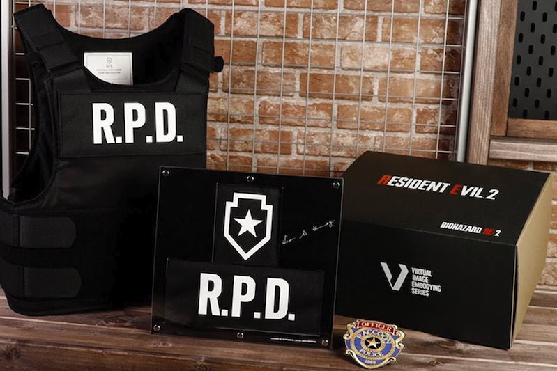 CAPCOM Biohazard / Resident Evil 2 R.P.D. Leon S Kennedy Soft Armor Vest with Patches - Licensed Products - Bang Bang Airsoft