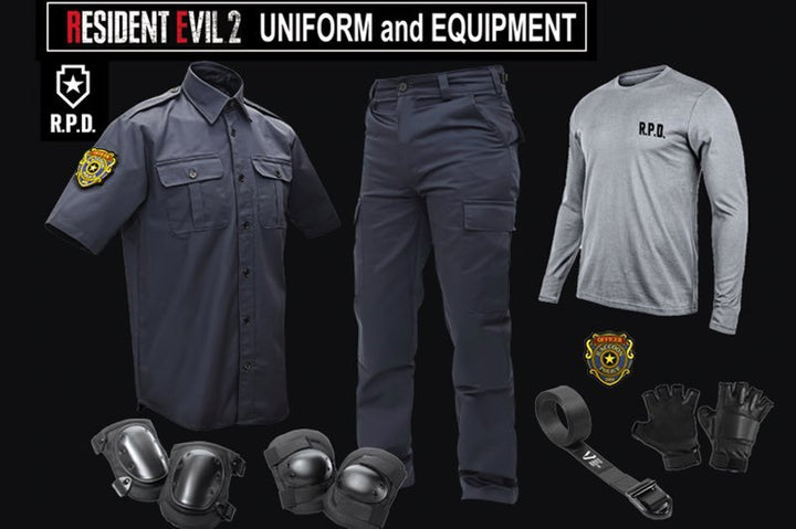 CAPCOM Biohazard / Resident Evil 2 R.P.D. Leon S. Kennedy Uniform Set (Size M) - Licensed Products - Bang Bang Airsoft