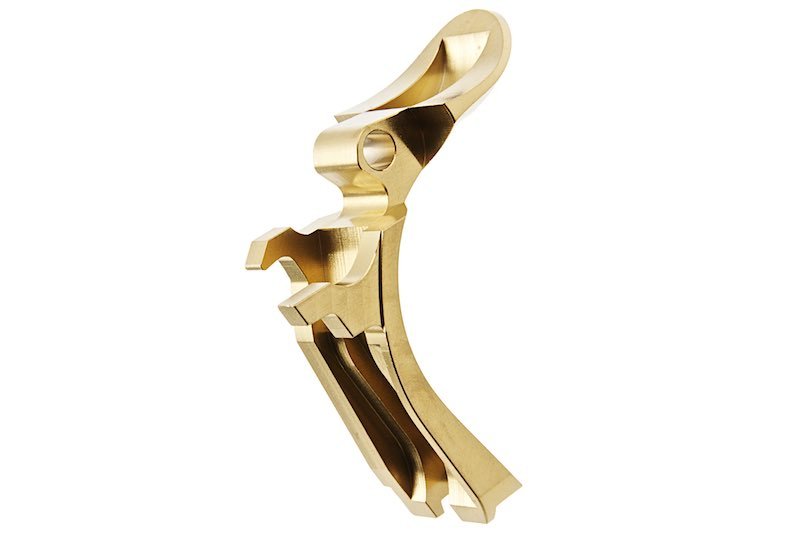 COWCOW Technology Tokyo Marui Hi Capa GBB Airsoft Match Grade Grip Safety (Stainless Steel - Gold) - Bang Bang Airsoft