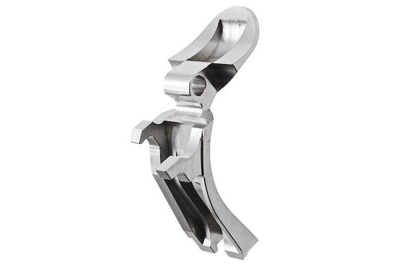 COWCOW Technology Tokyo Marui Hi Capa GBB Airsoft Match Grade Grip Safety (Stainless Steel - Silver) - Bang Bang Airsoft