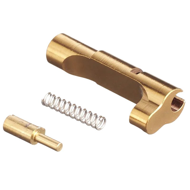 COWCOW Technology Tokyo Marui Hi Capa GBB Airsoft Match Grade Mag Release - Gold (Stainless Steel) - Bang Bang Airsoft