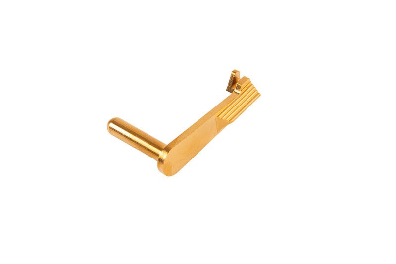COWCOW Technology Tokyo Marui Hi Capa GBB Airsoft Match Grade Slide Stop - Gold (Stainless Steel) - Bang Bang Airsoft