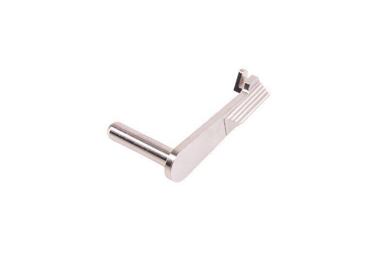 COWCOW Technology Tokyo Marui Hi Capa GBB Airsoft Match Grade Slide Stop - Silver (Stainless Steel) - Bang Bang Airsoft
