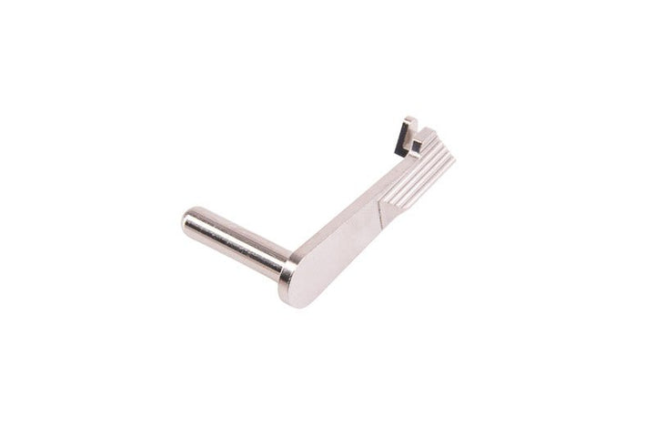 COWCOW Technology Tokyo Marui Hi Capa GBB Airsoft Match Grade Slide Stop - Silver (Stainless Steel) - Bang Bang Airsoft