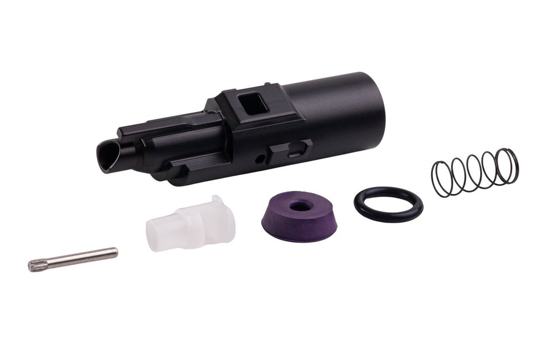 COWCOW Technology Tokyo Marui Hi - Capa GBB Series Power Up Aluminum Nozzle Set - Black - Bang Bang Airsoft