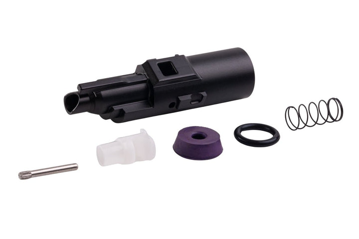 COWCOW Technology Tokyo Marui Hi - Capa GBB Series Power Up Aluminum Nozzle Set - Black - Bang Bang Airsoft