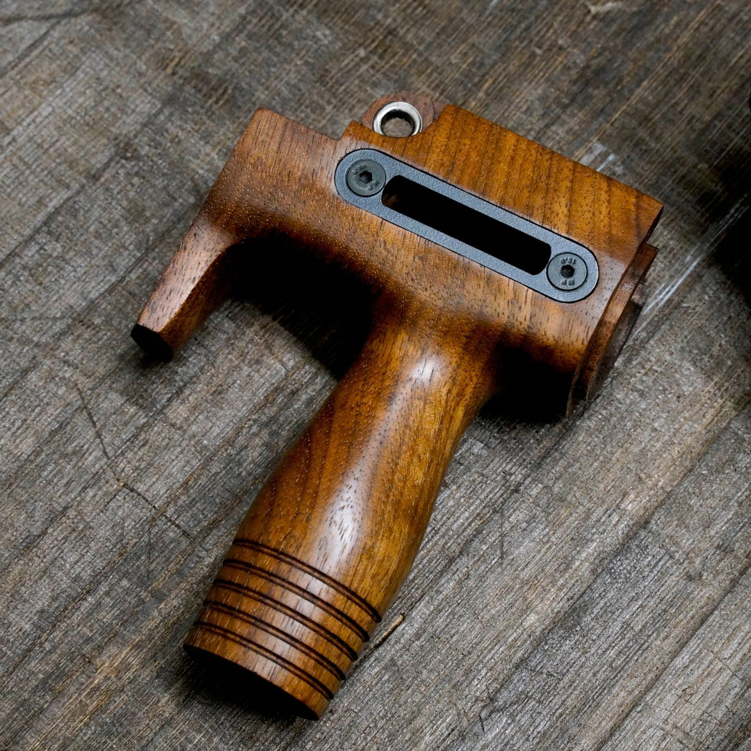 Creation Hand Made Wooden Handguard and Stock Kit for VFC MP5K - Bang Bang Airsoft