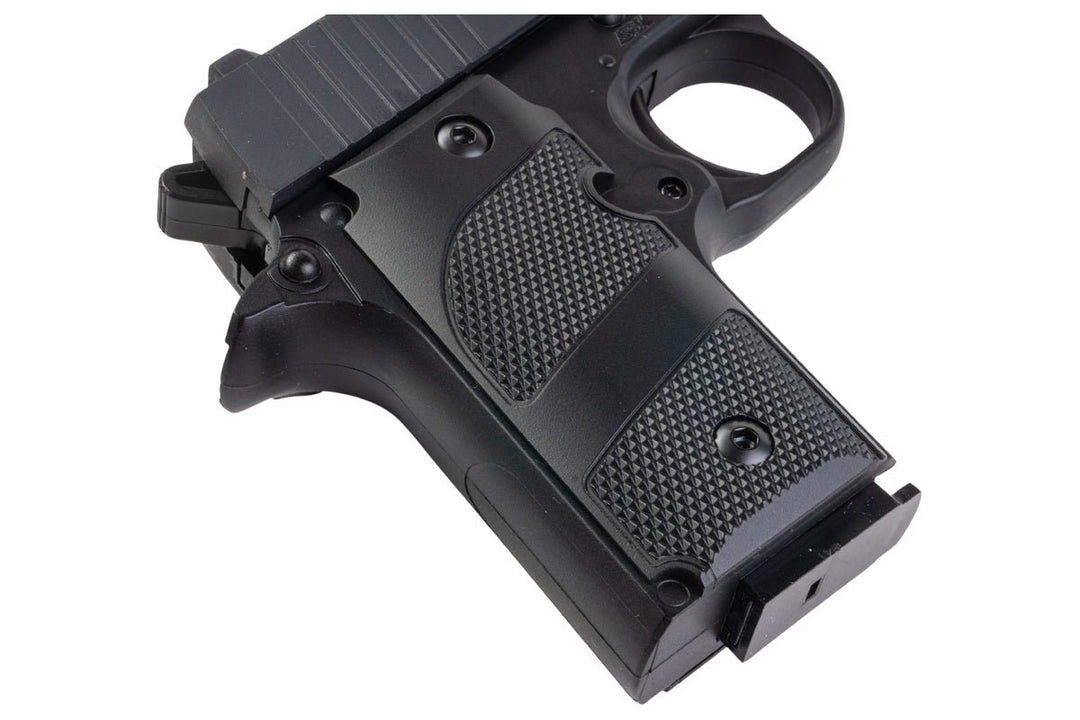 Crown SIG P238 Spring Air Cocking Pistol - Black - Bang Bang Airsoft