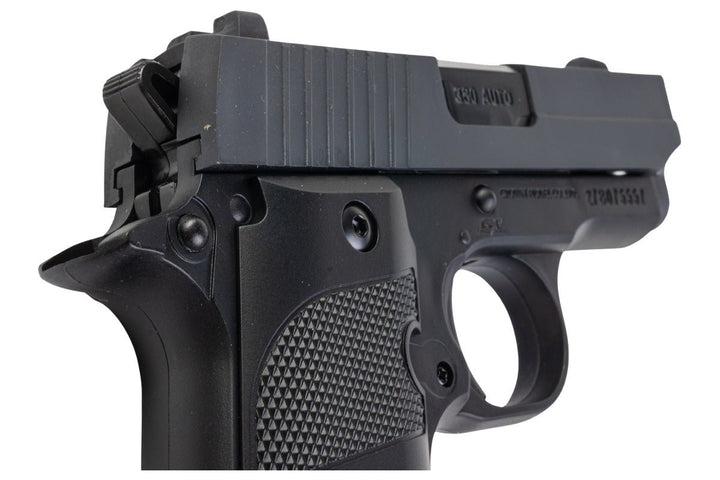 Crown SIG P238 Spring Air Cocking Pistol - Black - Bang Bang Airsoft