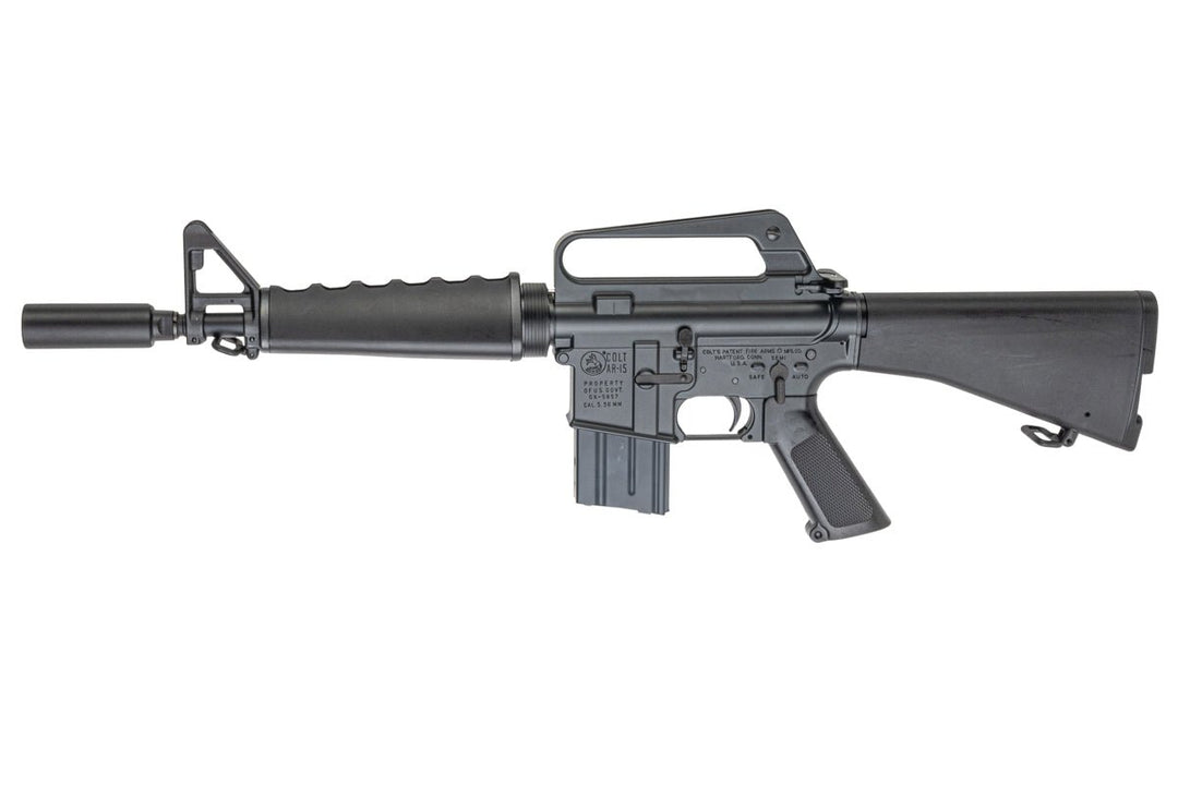 Cybergun CAR - 15 COLT M607 GBB Airsoft Rifle (CGS System) - Black - Bang Bang Airsoft