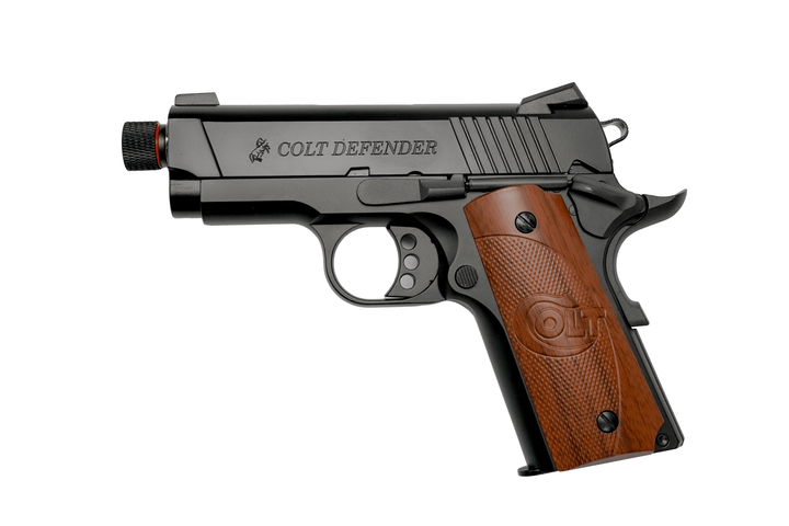 Cybergun COLT Licensed Colt Defender 1911 .45 ACP GBB Pistol Airsoft (by T8 System x ARMY Plus ) - Bang Bang Airsoft