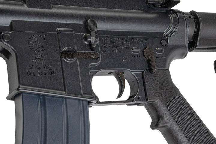 Cybergun COLT M733 Commando 11.5 inch GBB Airsoft Rifle (CGS System) - Black - Bang Bang Airsoft