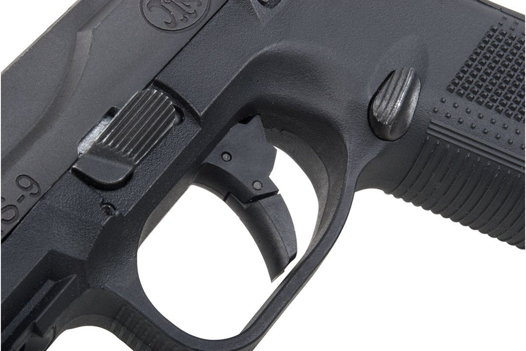Cybergun FN Herstal FNS - 9 Gas Blowback Airsoft Pistol (by VFC) - Black - Bang Bang Airsoft