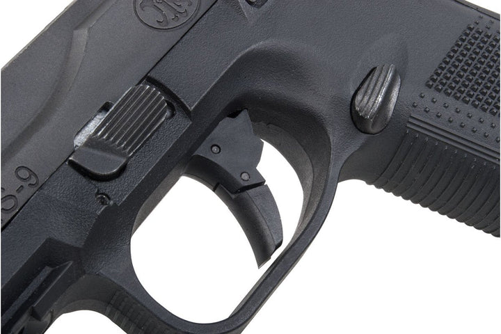 Cybergun FN Herstal FNS - 9 Gas Blowback Airsoft Pistol (by VFC) - Black - Bang Bang Airsoft