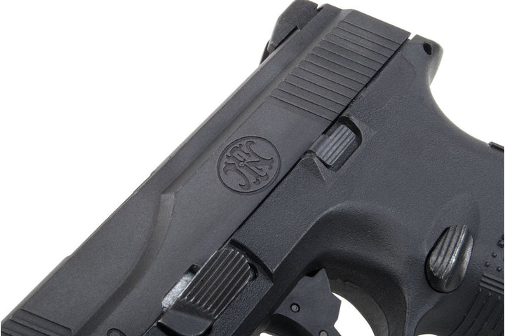 Cybergun FN Herstal FNS - 9 Gas Blowback Airsoft Pistol (by VFC) - Black - Bang Bang Airsoft