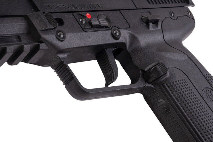Cybergun FN Herstal Licensed Five - seveN (FN5 - 7) GBB Airsoft Pistol - BK - Bang Bang Airsoft