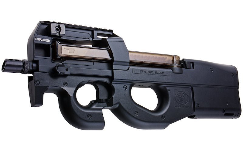 Cybergun FN P90 Airsoft AEG SMG - Black (CM060) - by CYMA - Bang Bang Airsoft