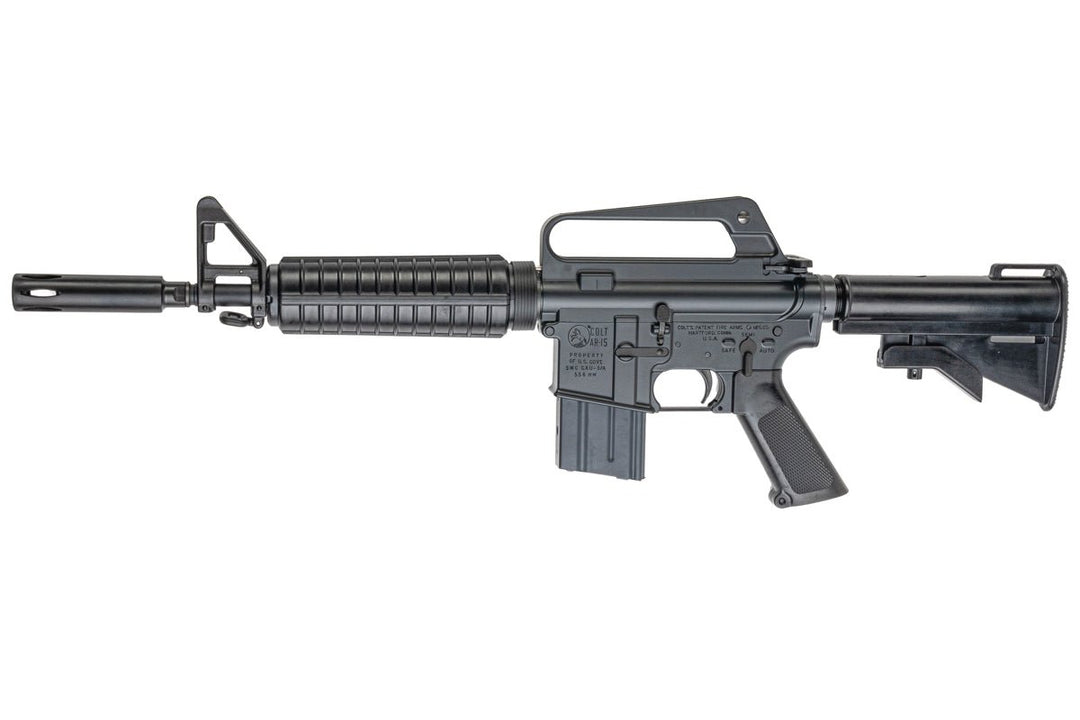 Cybergun GAU - 5/A XM177E1 COLT M610 GBB Airsoft Rifle (CGS System) - Black - Bang Bang Airsoft