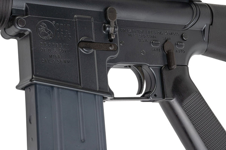Cybergun M16A1 COLT M603 GBB Airsoft Rifle (CGS System) - Black - Bang Bang Airsoft