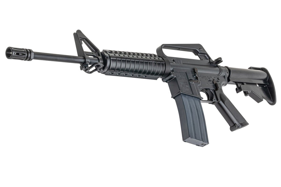 Cybergun M16A1 COLTM653 Carbine 14.5 inch GBB Airsoft Rifle (CGS System) - Black - Bang Bang Airsoft