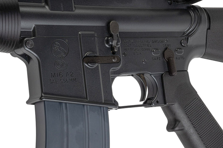 Cybergun M16A2 COLT M715 20 inch GBB Airsoft Rifle (CGS System) - Black - Bang Bang Airsoft
