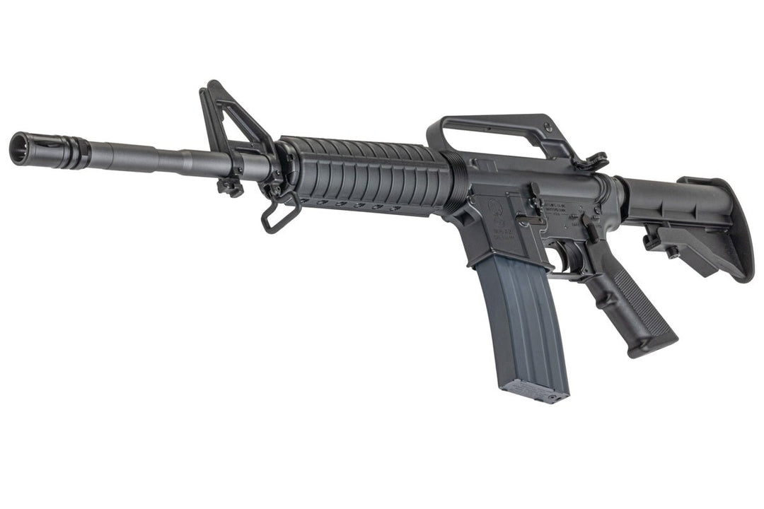 Cybergun M16A2 COLT M723 Carbine 14.5 inch GBB Airsoft Rifle (CGS System) - Black - Bang Bang Airsoft