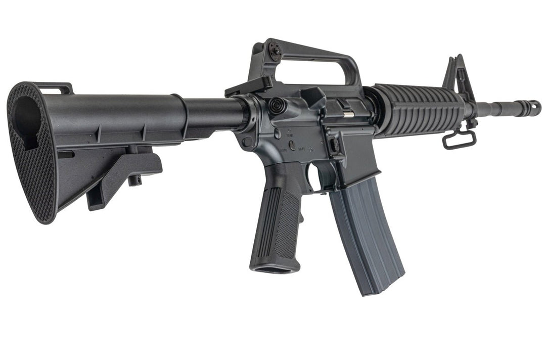 Cybergun M16A2 COLT M723 Carbine 14.5 inch GBB Airsoft Rifle (CGS System) - Black - Bang Bang Airsoft