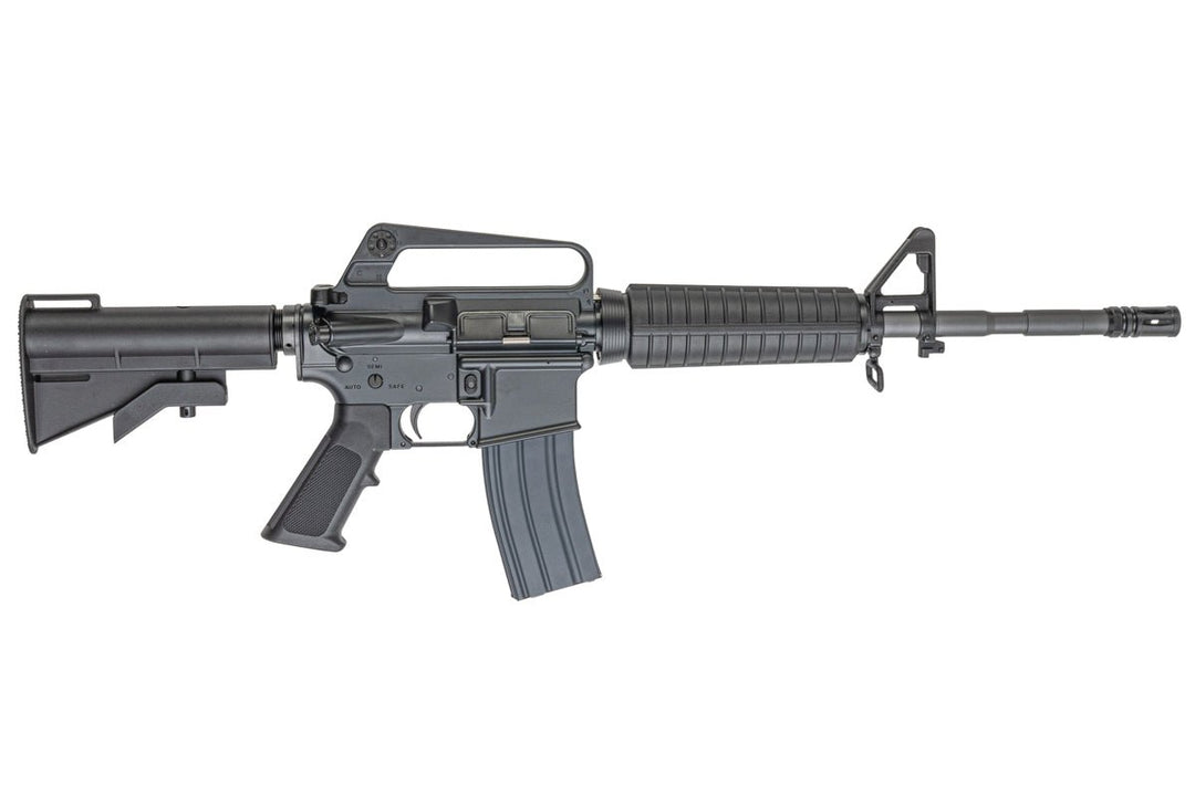 Cybergun M16A2 COLT M723 Carbine 14.5 inch GBB Airsoft Rifle (CGS System) - Black - Bang Bang Airsoft