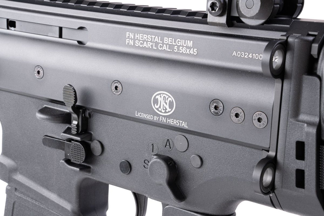 Cybergun SCAR L MK2 MWS GBB Airsoft - Black (by Guns Modify, FN Herstal Licensed) - Bang Bang Airsoft