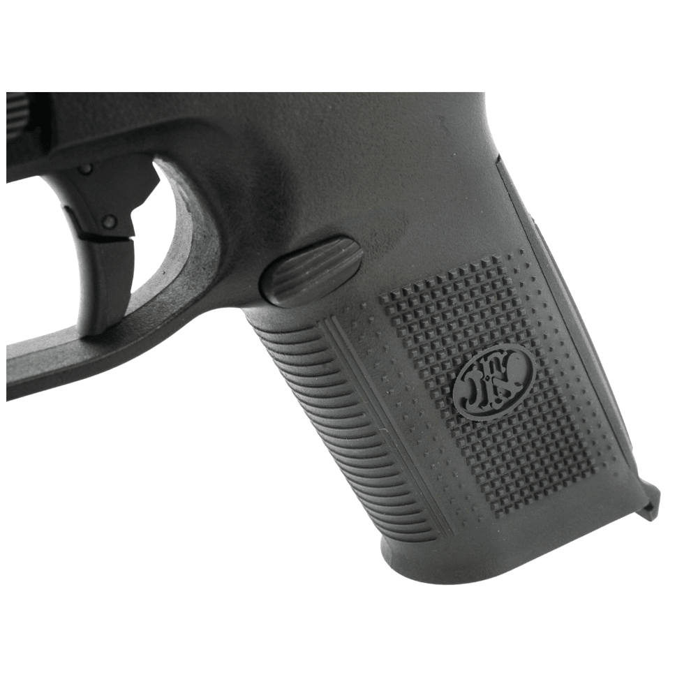 Cybergun Steel S - style FNS - 9 Gas Blowback Airsoft Pistol - Black / Gold - Bang Bang Airsoft