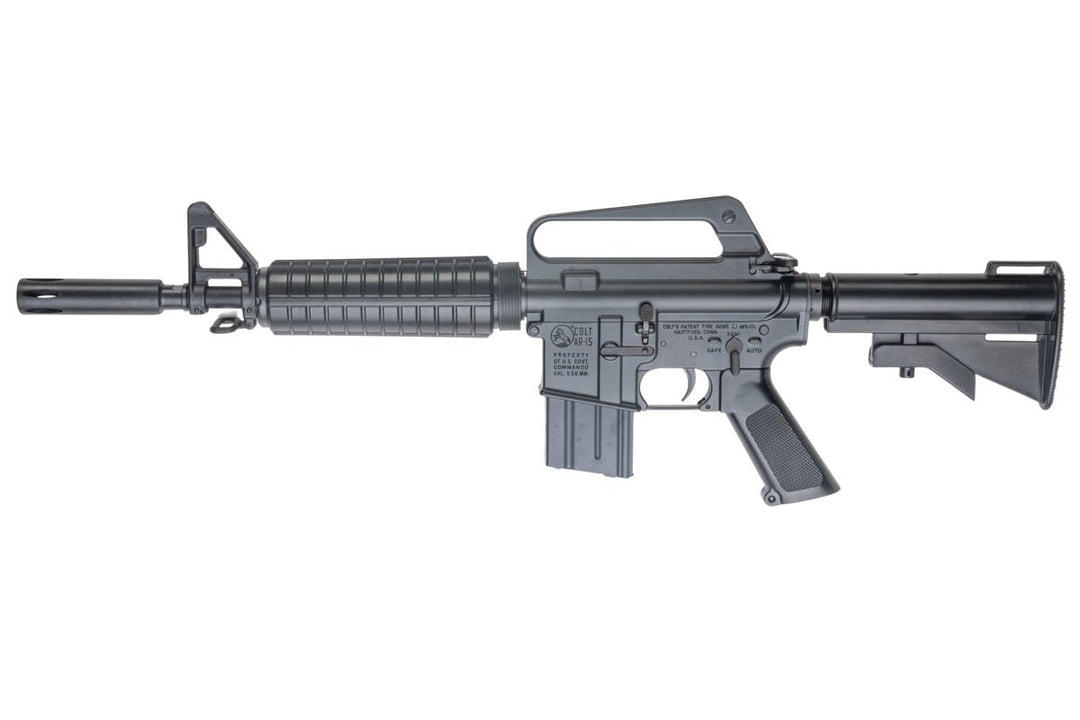 Cybergun XM177E1 COLT M609 GBB Airsoft Rifle (CGS System) - Black - Bang Bang Airsoft